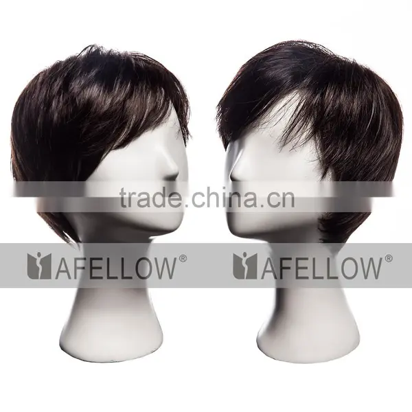 Fiberglass Men Head Model Abstract Male Head Mannequin H1111 photo-3