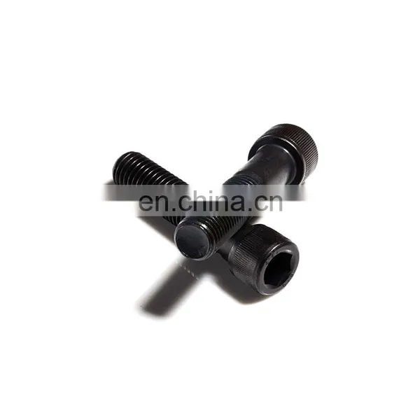 Alloy Steel Black M12 Hexagon Socket Head Bolt Cylinder Bolt Din912 Grade8.8 10.9 12.9 photo-2