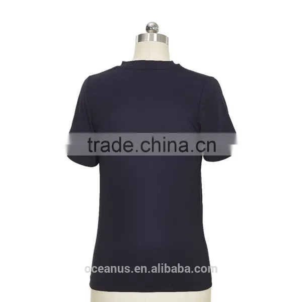 100% Poly Knit Womens t Shirts photo-3