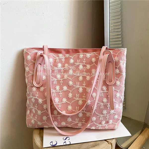 Ladies Fashion Canvas Handbags Shoulder Bags Sling Bag photo-5
