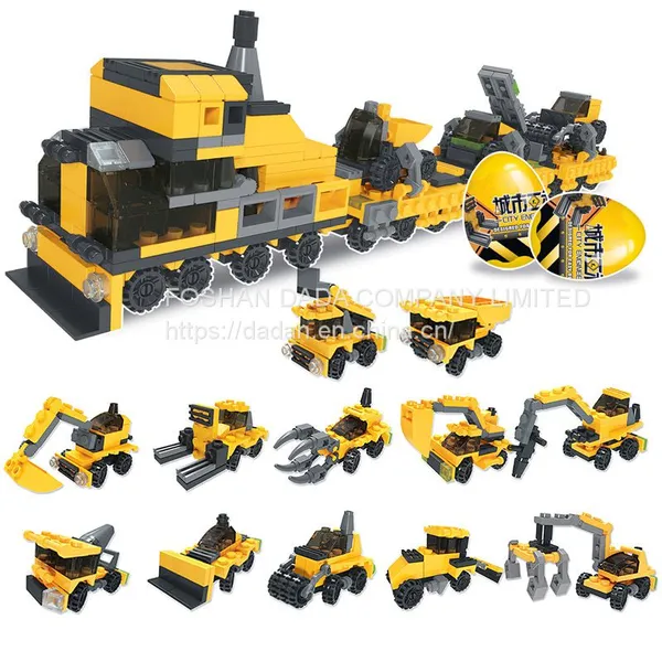 Twisted Egg Building Block Toy photo-4