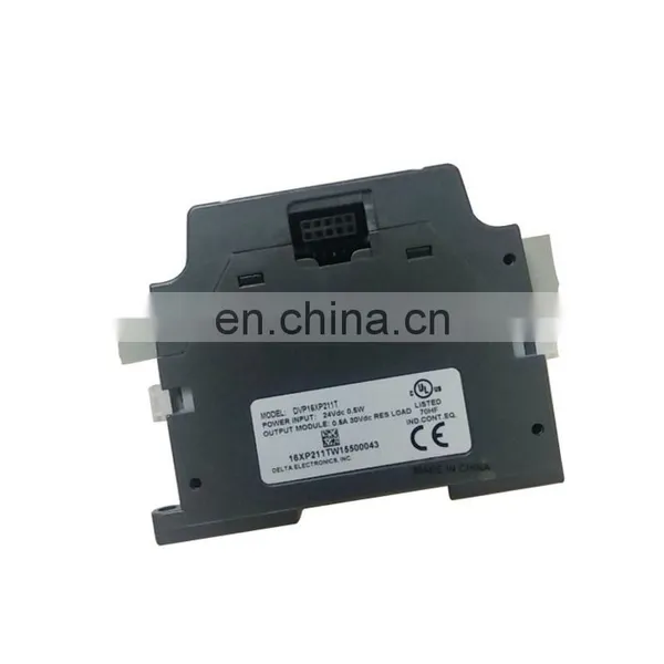 DVP08XN211R Original Plc Logic Controller Expansion Output Module DVP08XN211T Delta Slim PLC DVP ES2 Cpu photo-2