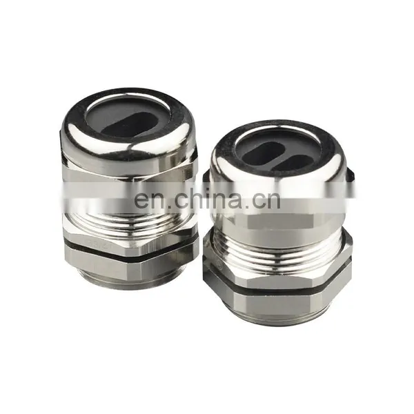 25mm Metric NPT PG Type Multi Hole Gland Waterproof Multi-Hole Solar Cable Gland for Wires Installation photo-4