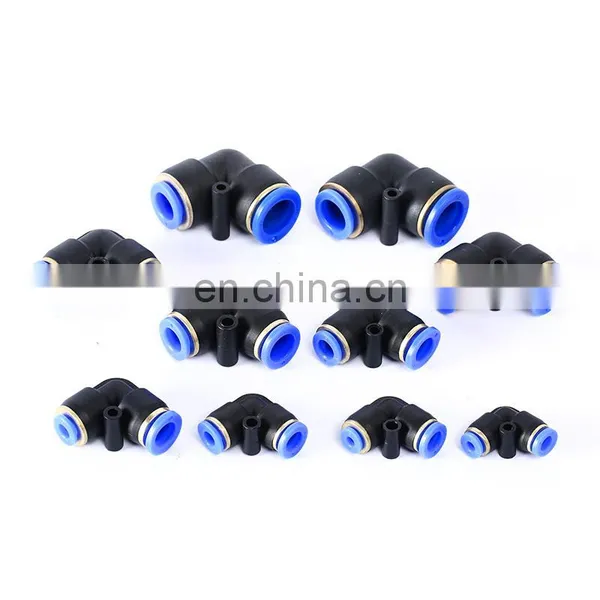 SNS SPVN Series Pneumatic Push In Connect Fitting Elbow Pipe Tube Reducer Quick Connector photo-3