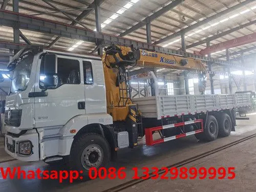 Customized SHACMAN Brand 6*4 LHD/RHD H3000 12T Telescopic Crane Boom Mounted on Cargo Truck for Sale, photo-3