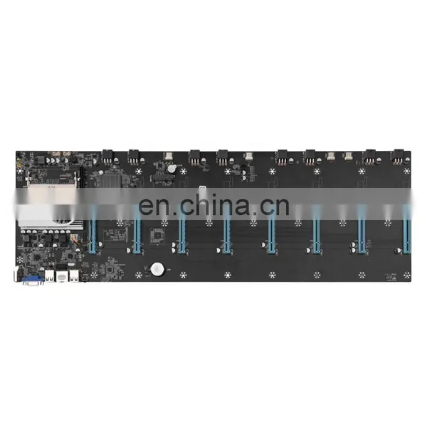 S37 Motherboard 8 Video Card GPU Slot DDR3 Memory Integrated VGA Interface PCIE16X SATA RJ45 Motherboards S37 for RIG Case photo-2