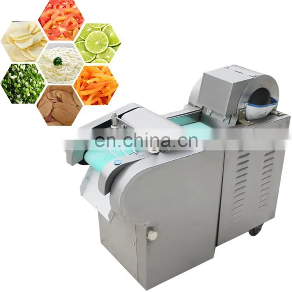 Automatic Electric Stainless Steel Bell Pepper Potatoes Vegetable Crusher Dicer Cutter Slicing Machine photo-2