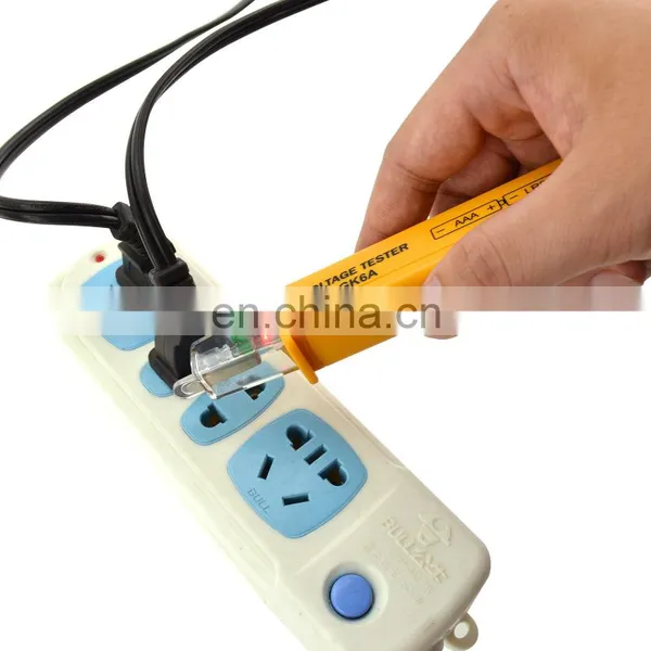 Non Contact AC Voltage Tester, Pen Voltage Detector 100~1000 Vac at 50/60Hz With Built-in Flashlight and Vibrate Hint photo-5