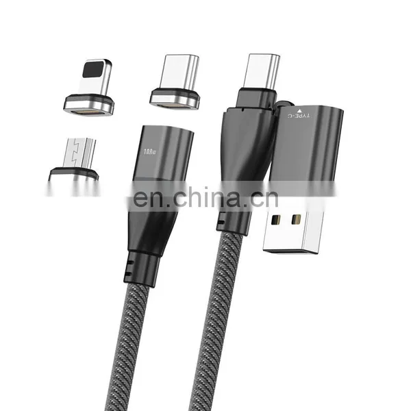 Wholesale PD100W 6 in 1 Magnetic Data Cable Fast Charge and Data Transmission Cable Charging Usb Cable photo-2