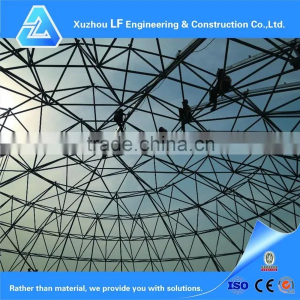 Solid Barrel Steel Space Frame Fabrication photo-6