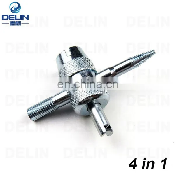 380153 Tyre Valve Repair Tool 4 in 1 , Tire Valve Core Remover Tools photo-4