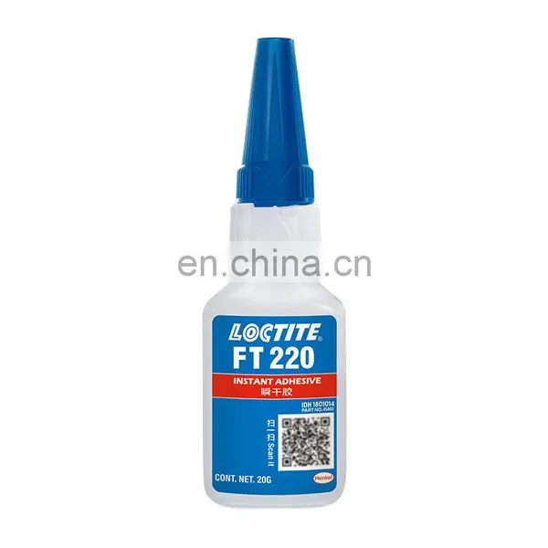 Shoe Glue Loctiter FT 220 20ml Sports Shoes Special pu Soft Tensile Waterproof Acrylic Super Strong Glue Shoe Repair Flexible