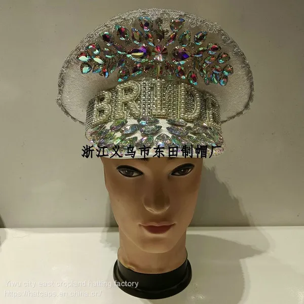 Bride Hat Sun Hat Knitting Hat Lady's Hat Fur Cap Felt Hat Berets Hat photo-4
