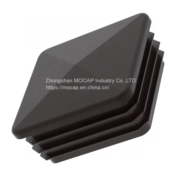 40MM Square Tube End Caps Insterts Pyramide Type photo-3