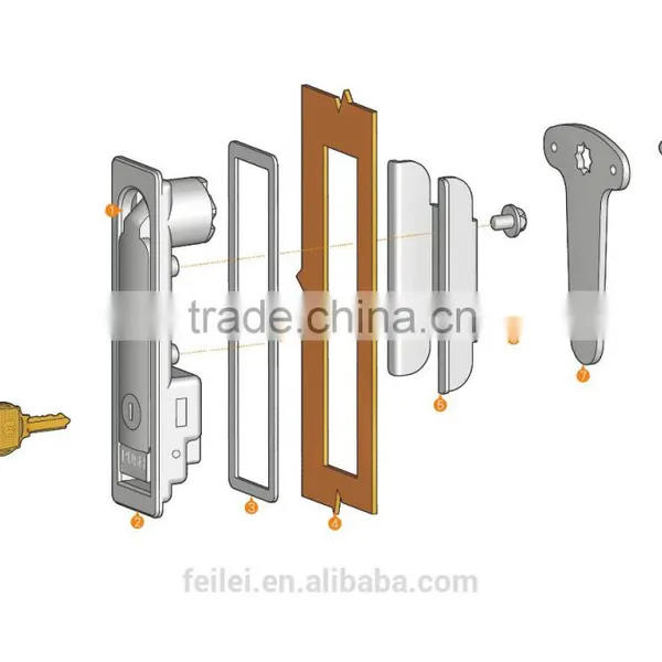 Flei Panel Lock for Cabinets photo-6