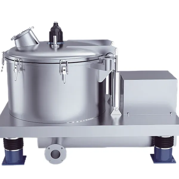 Factory supply PB series vertical up discharge plate centrifuge 304 stainless steel industrial filter dewatering machine