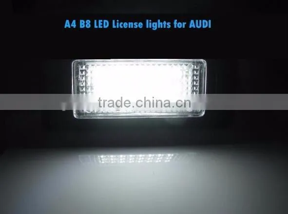 A4 B5 95-01sedan Led License Plate Light Canbus Car License Plate Light SMD License Plate Light for AUDI photo-2