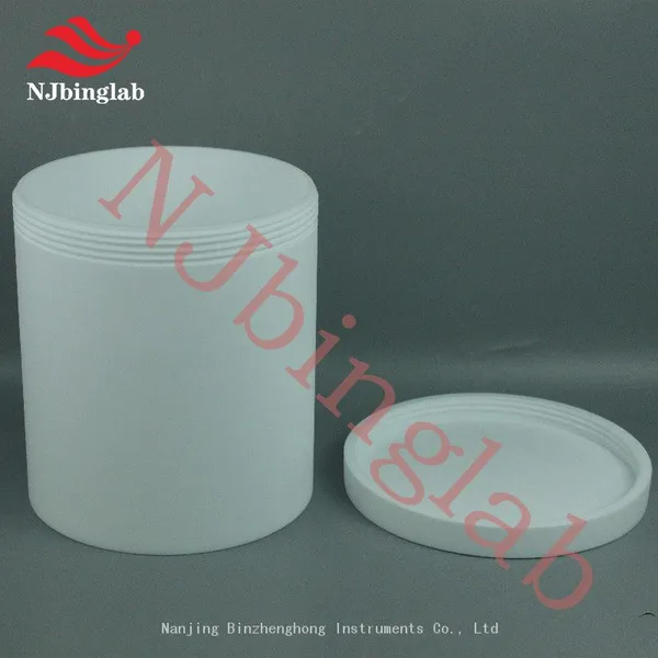 Бак для хранения NJbinglab из ПТФЭ, предназначенный для коррозионных жидкостей, 10 л, по индивидуальному заказу