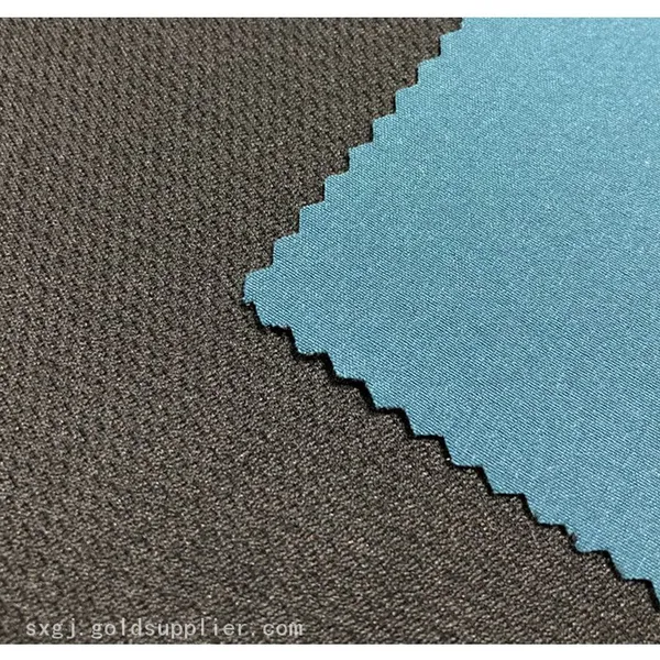 Breathable Knitted Bonded Bird Eye Mesh Fabric photo-2