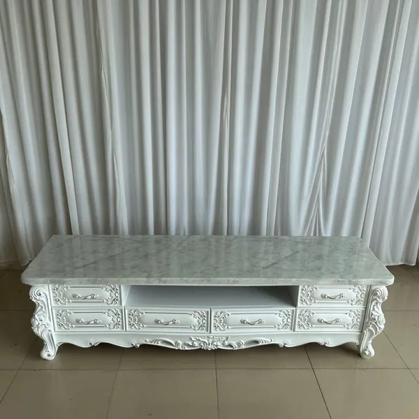 European Style Coffee Table TV Cabinet photo-4