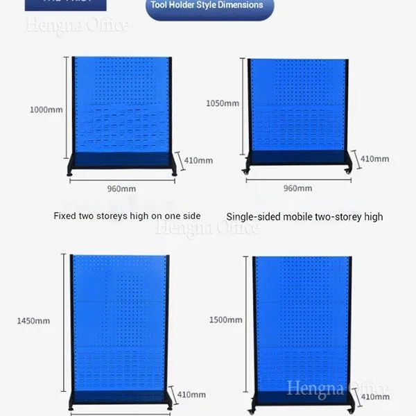 Heavy-Duty Steel Pipe Tool Shelving System – Multi-Layer Fixed or Mobile Garage & Workshop Storage Rack photo-2