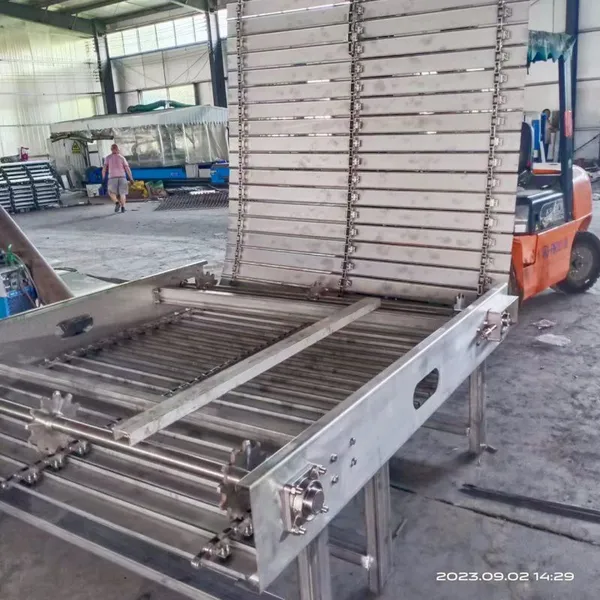 Customized Source Factory for Ton Pack Chain Plate Conveyor Belt Assembly Line photo-5
