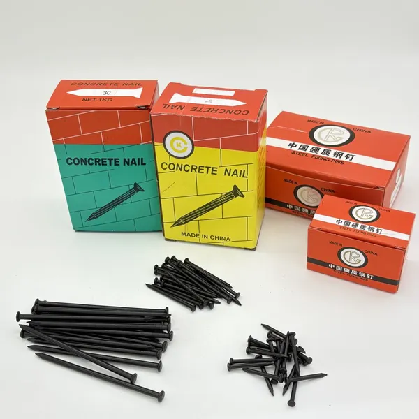 2inch 3inch Black Steel Nails for Middle East Export - High Carbon Construction Grade