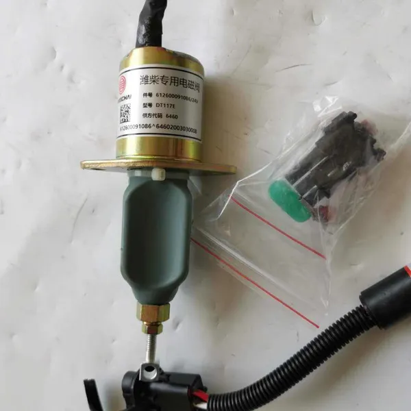 ORIGINAL WEICHAI 612600091086 Flame-out Solenoid Valve For WeiChai Engine Spare Parts. photo-5