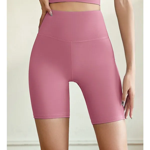 Wholesale Women's High-Waisted Elastic Waist Breathable Fitness Shorts Butt Lift Running Yoga Pants photo-3