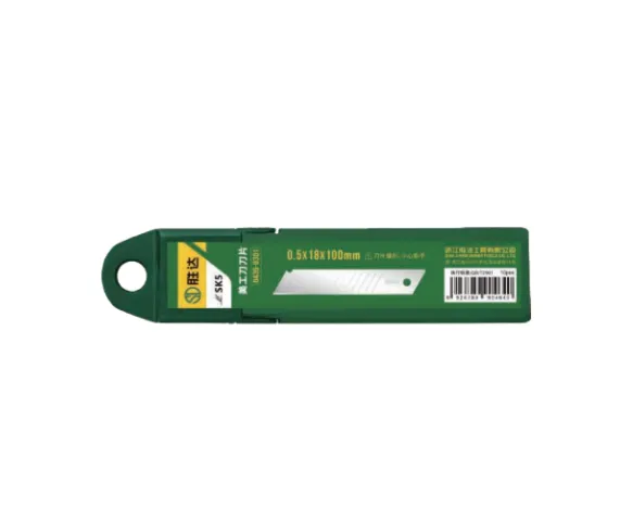 SK5 Utility Knife Blades (White Edge), 0.5×18×100mm High‑Sharp Long‑Lasting Heavy‑Duty Replacement Blades