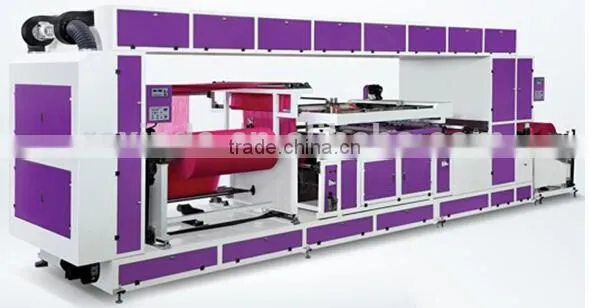 Non-woven Fabric Automatic Roll To Roll Screen Printing Machine
