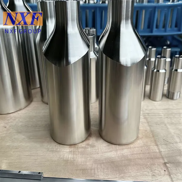 NXF UNS N10276 2.4819/NiMo16Cr15W/C276 OD DN15-1200 Nickel Alloy Forging Concentric or Eccentric Swaged Nipple photo-2