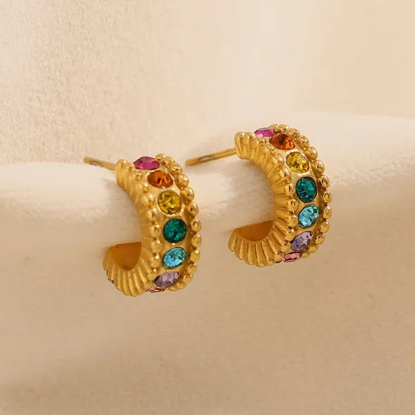 316L Surgical Steel Earrings, Lead-Free, Tarnish-Resistant, Mirror Polish, for Sensitive Skin, Bulk Wholesale photo-2