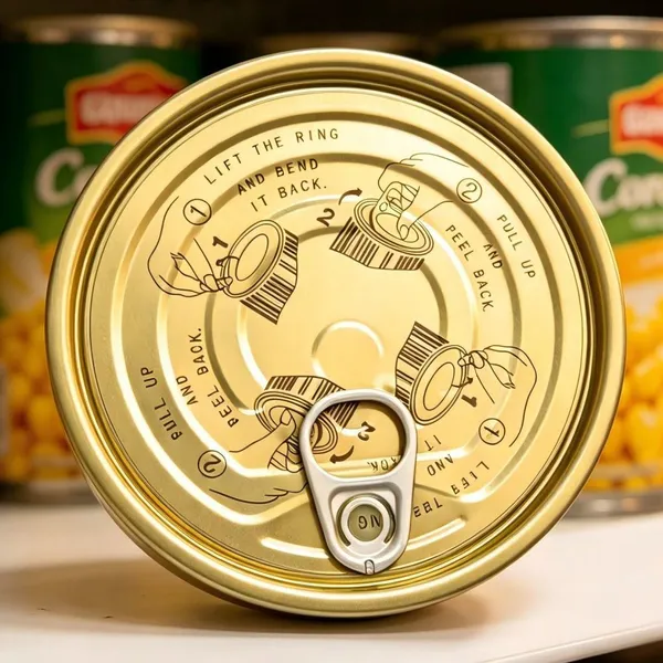 Customization Fa Full Open Aperture603#Easy End Lid for Food Cans Lid photo-2