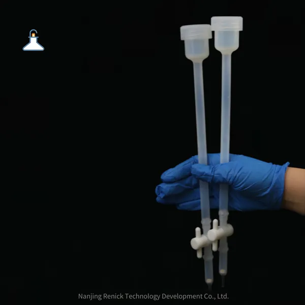 30ml One-piece Design Tapered Tip Teflon Isotope Experiment Pfa Micro Column Ion Exchange Column