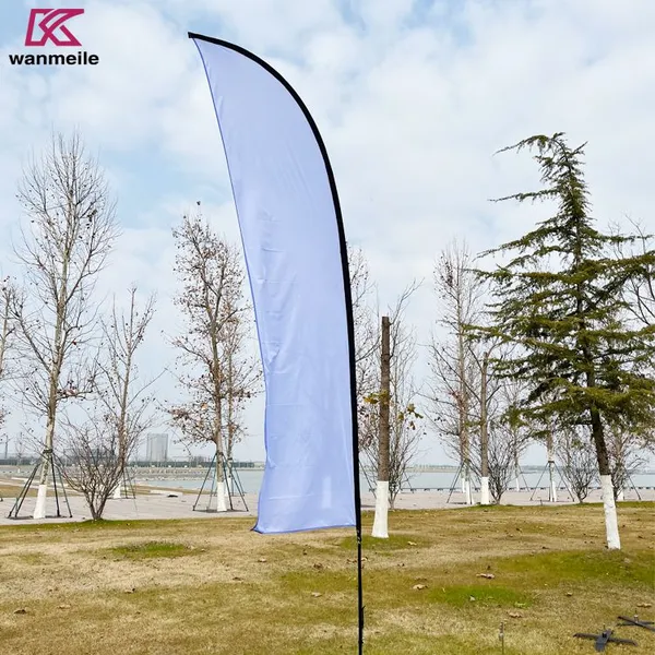 Custom Printing Promotion Feather Flag/ Beach Flag/Beach Flag Pole