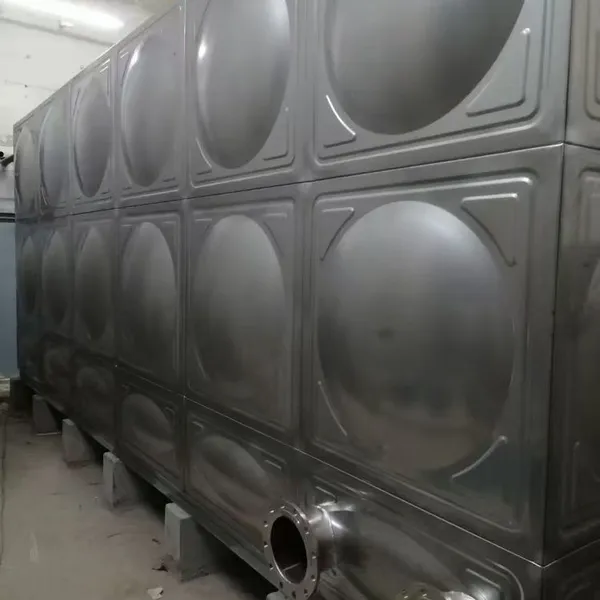 Tanque de agua seccional compuesto SMC FRP de gran capacidad para almacenamiento de agua en azoteas