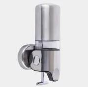 Stainless Steel Soap Dispenser Wall Mounted Manual Press Shower Gel/dispenser/soap Box（Wechat:13510231336 Whatsapp 008613510231336）