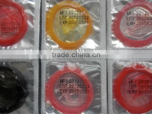 Rainbow Free Color Sexy Male Silicone Condom photo-2