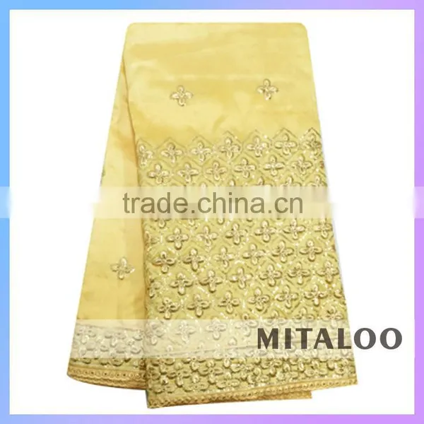 Mitaloo Hot Selling Low MOQ George Lace Graceful Style George Lace Fabric For Wedding MGP0037 photo-3