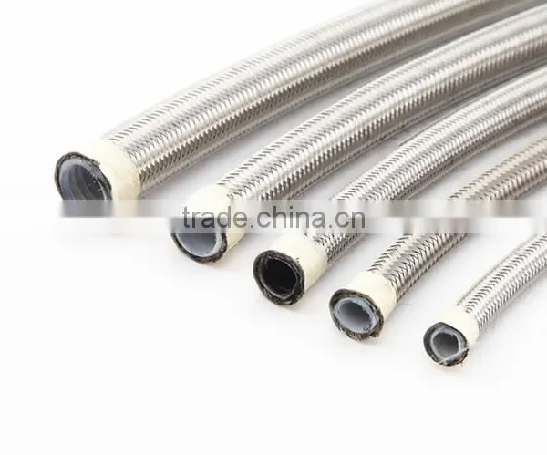Resistant Corrosion 3/16" PTFE Stainless Hose photo-3