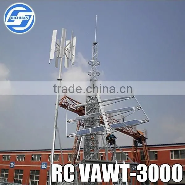 Hot Sale!!! 2015newest Mini 3kw/5kw/10kw Magnetic Vertical Wind Turbine /3000w/5000w/10000w Vertical Wind Generator Wind Turbine photo-3