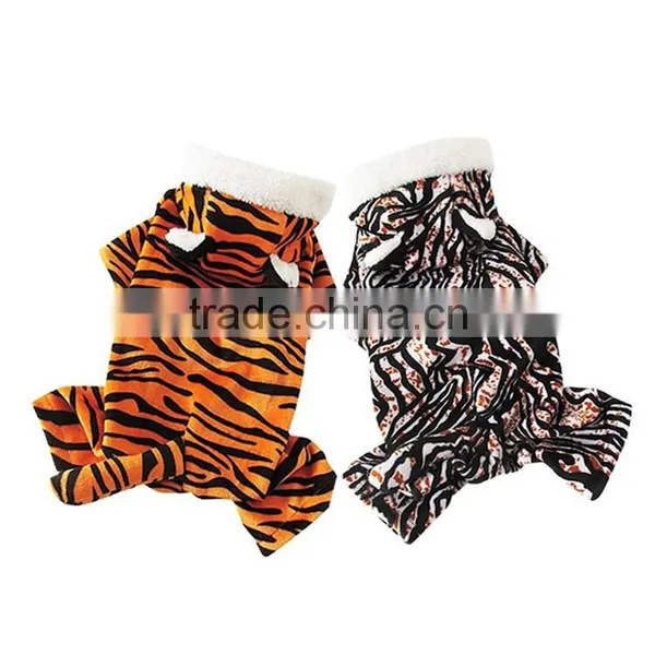 Yellow Dog Tiger Clothes With Warp-knitted Velvet Fit for Spring Autumn and Winter photo-6
