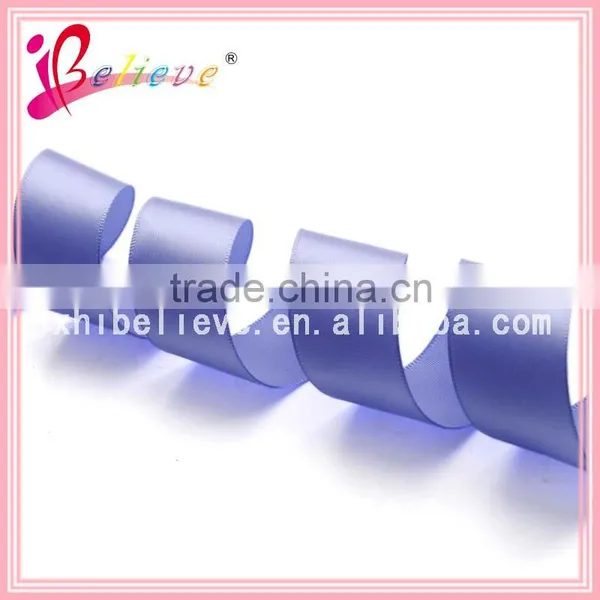 Top Quality Solid Ribbon Hot Selling 100 Yards Roll Purple Ribbon Pre Made Ornaments photo-3