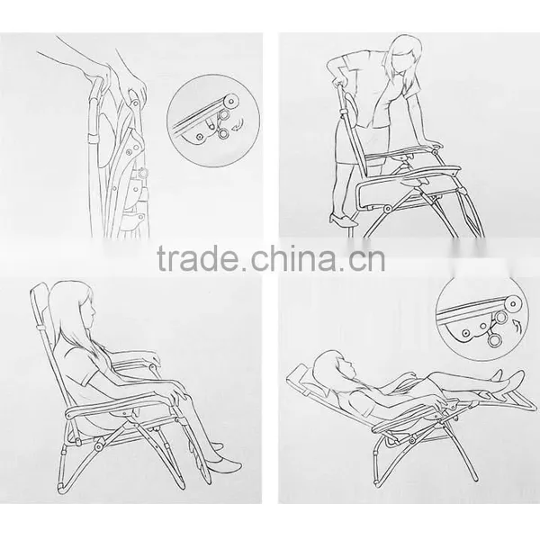 New Style Comfortable Portable Cheap Folding Wholesale Deck Chairs Rattan photo-6