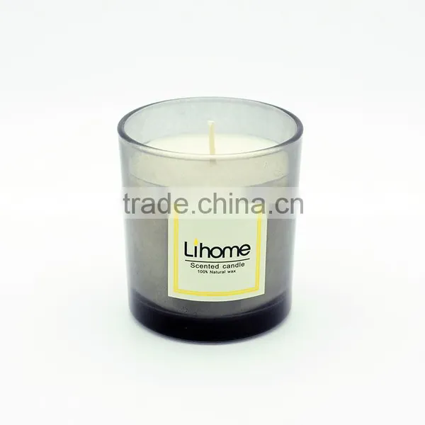 Multi-colored Luxury Scented Candle in Glass Jar photo-3