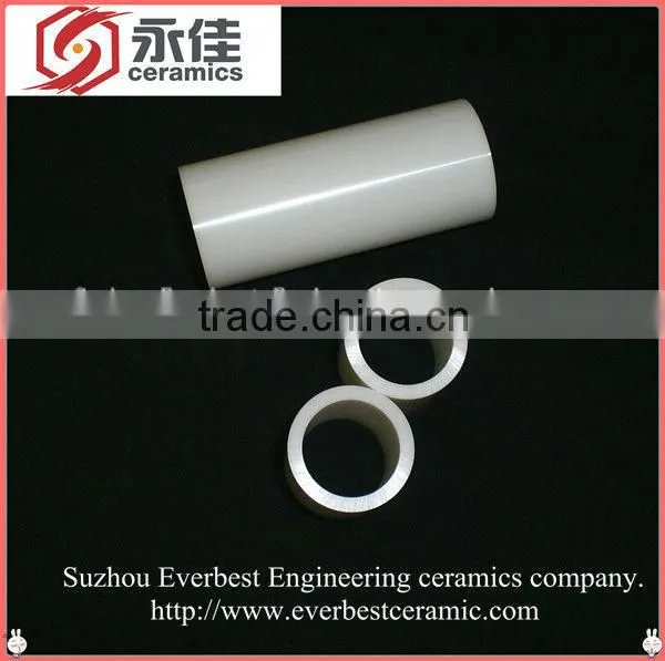 Polished White Alumina Industry Ceramic Sleeve and Bushing photo-2
