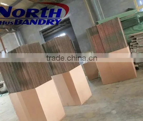 7090/5090 Competitive Price Evaporative Cooling Pad/evaporative Cooling Cellulose Pad Cooler for Poultry House/green House photo-6