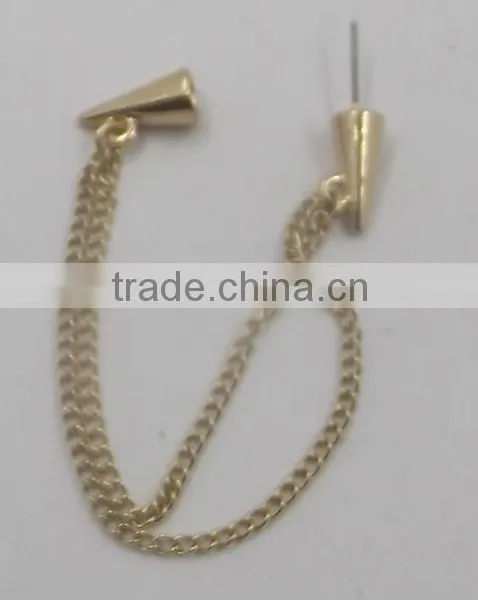 Exotic Earring Stud Personalized Earring Stud Gold Earring