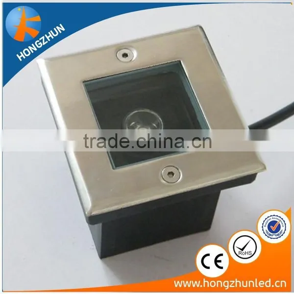 IP66 Waterproof Epistar Chip Sqaure Mini Led Encastrable 1w